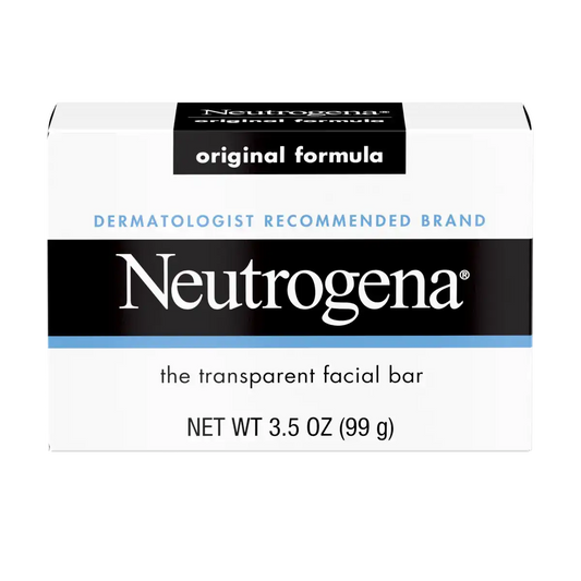 Neutrogena Original Amber Bar Fragrance-Free Facial Cleansing Bar