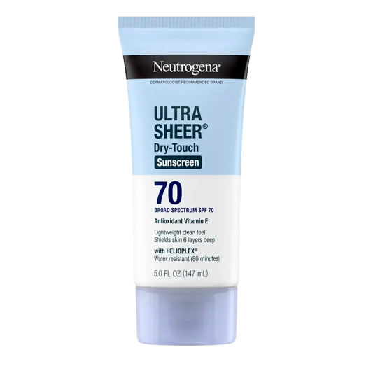 Neutrogena® Ultra Sheer® Dry-Touch Sunscreen Lotion Broad Spectrum SPF 70, 5 Fl. Oz