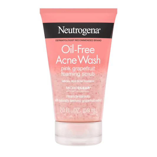 Neutrogena® Oil-Free Acne Wash Pink Grapefruit Acne Wash Foaming Scrub